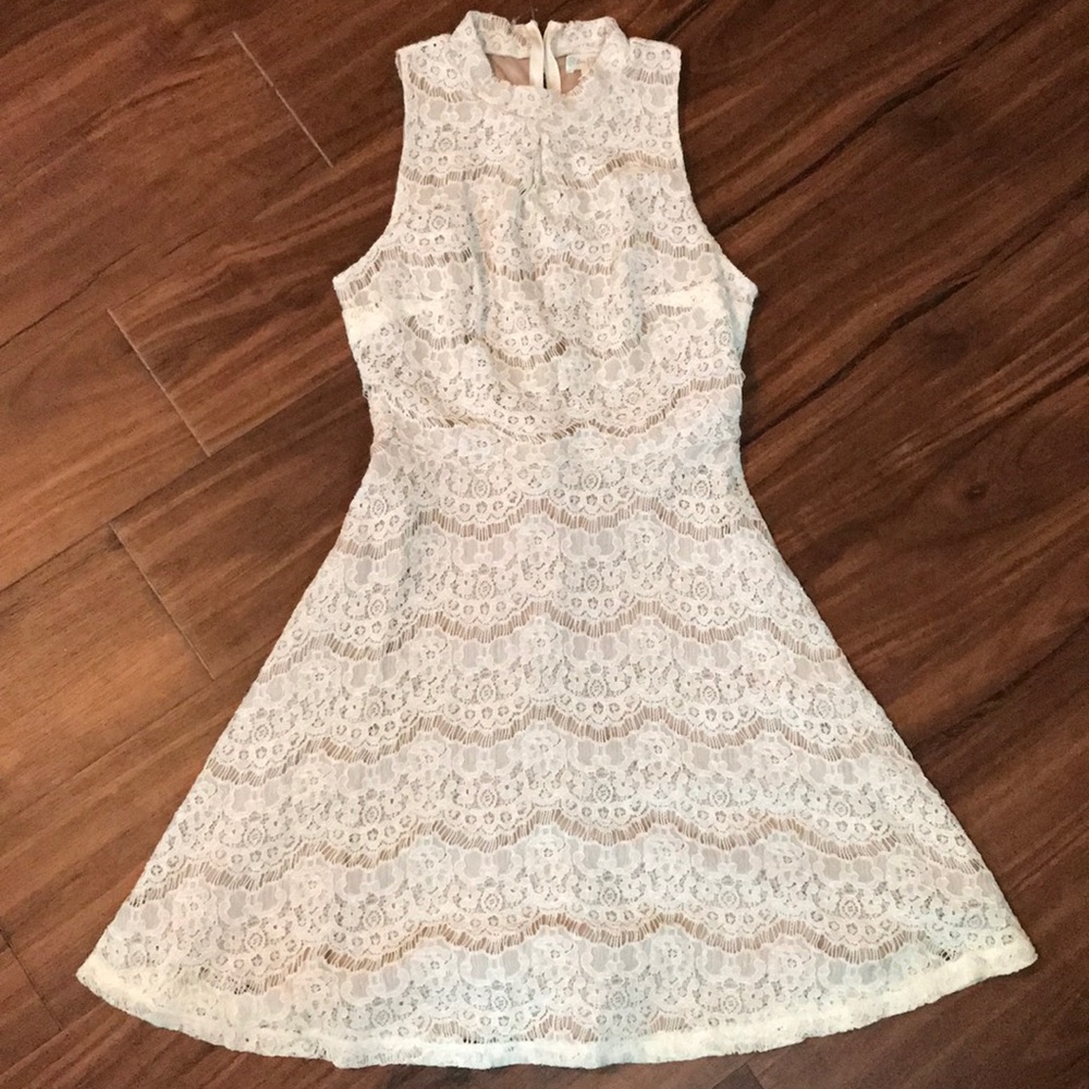 Beautiful Cream/Off-White Lace Dress